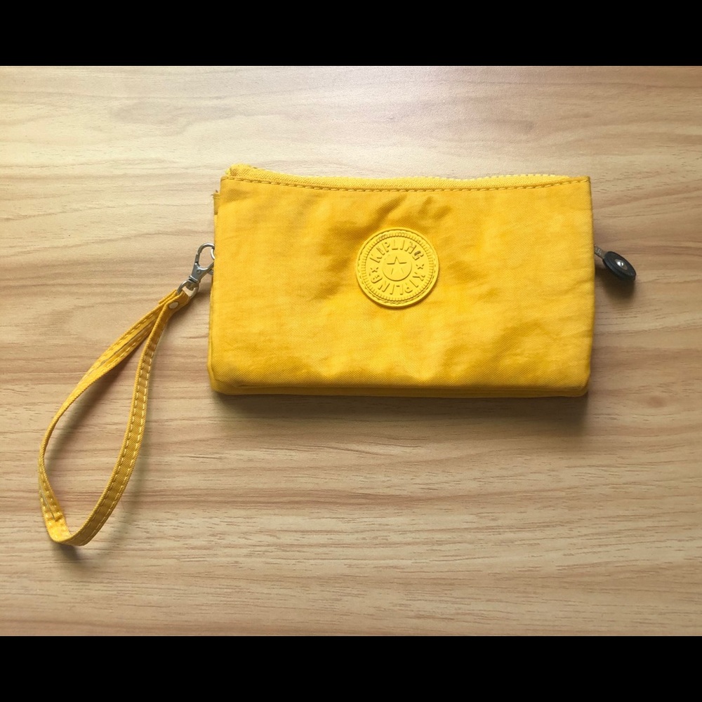 Yellow Kipling Purse